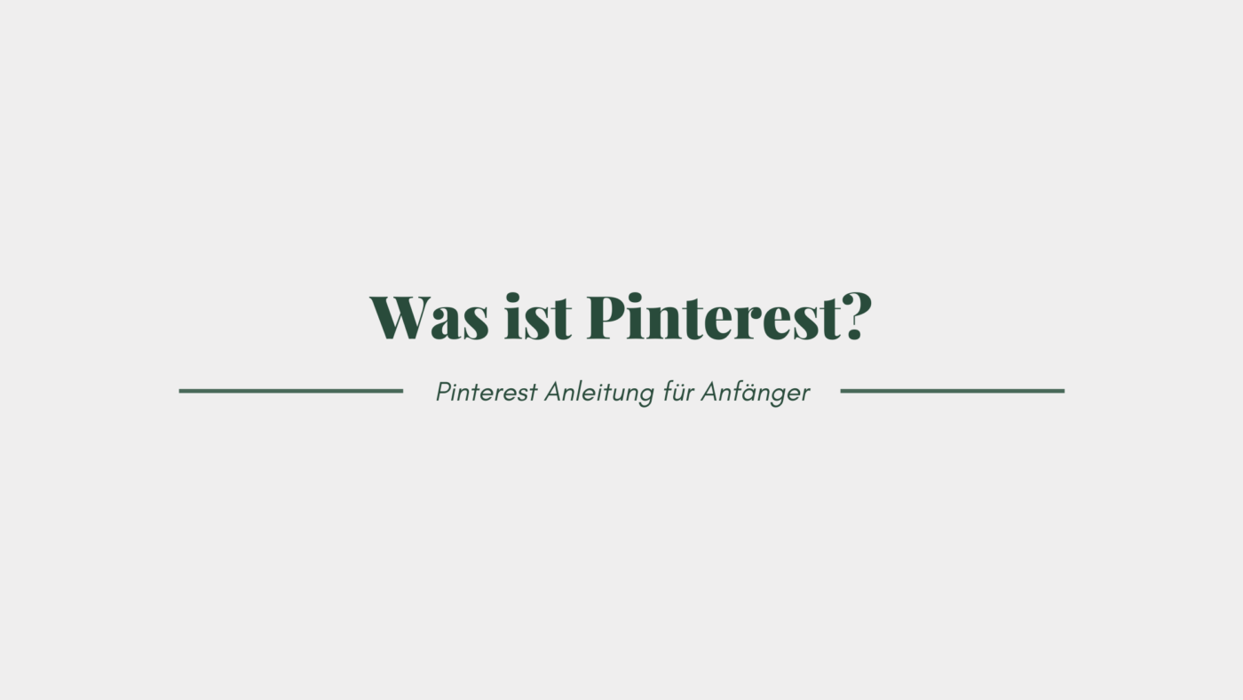 Pinterest Start