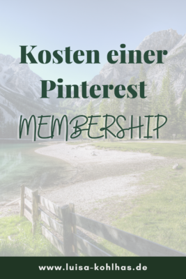 Pinterest Membership