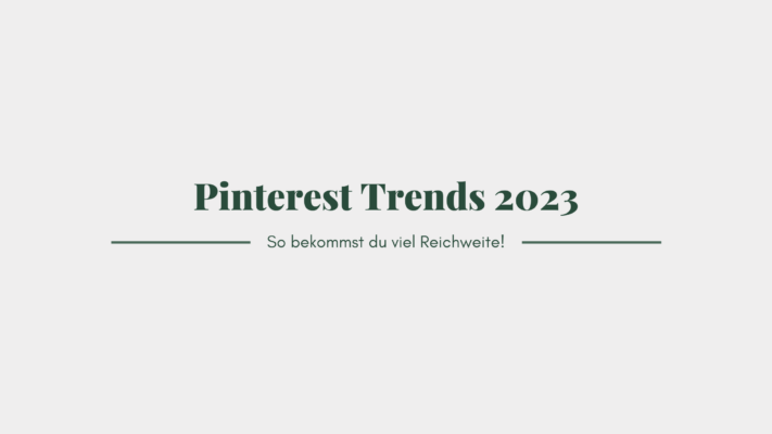 Pinterest Trends 2023
