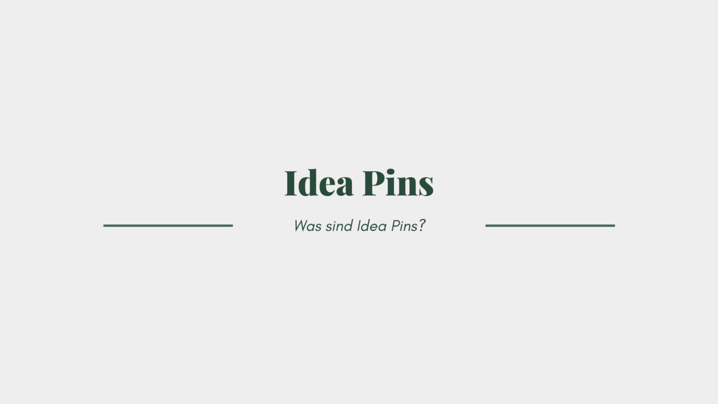 Idea Pin