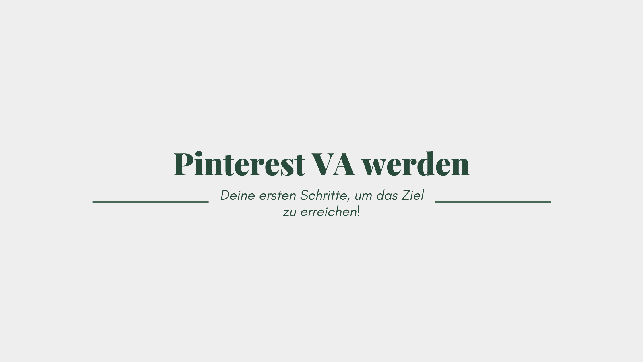 Pinterest VA