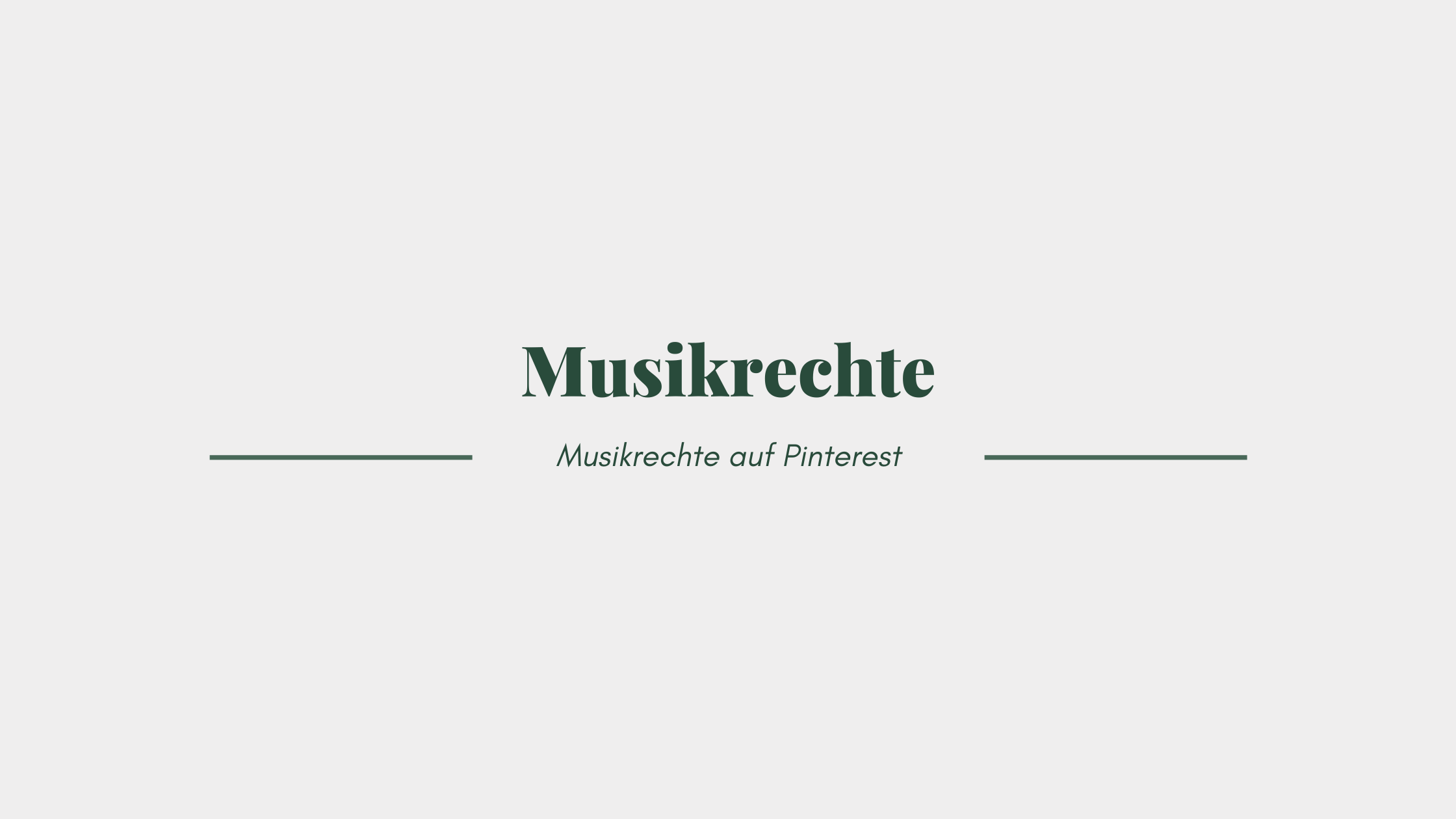 Musik